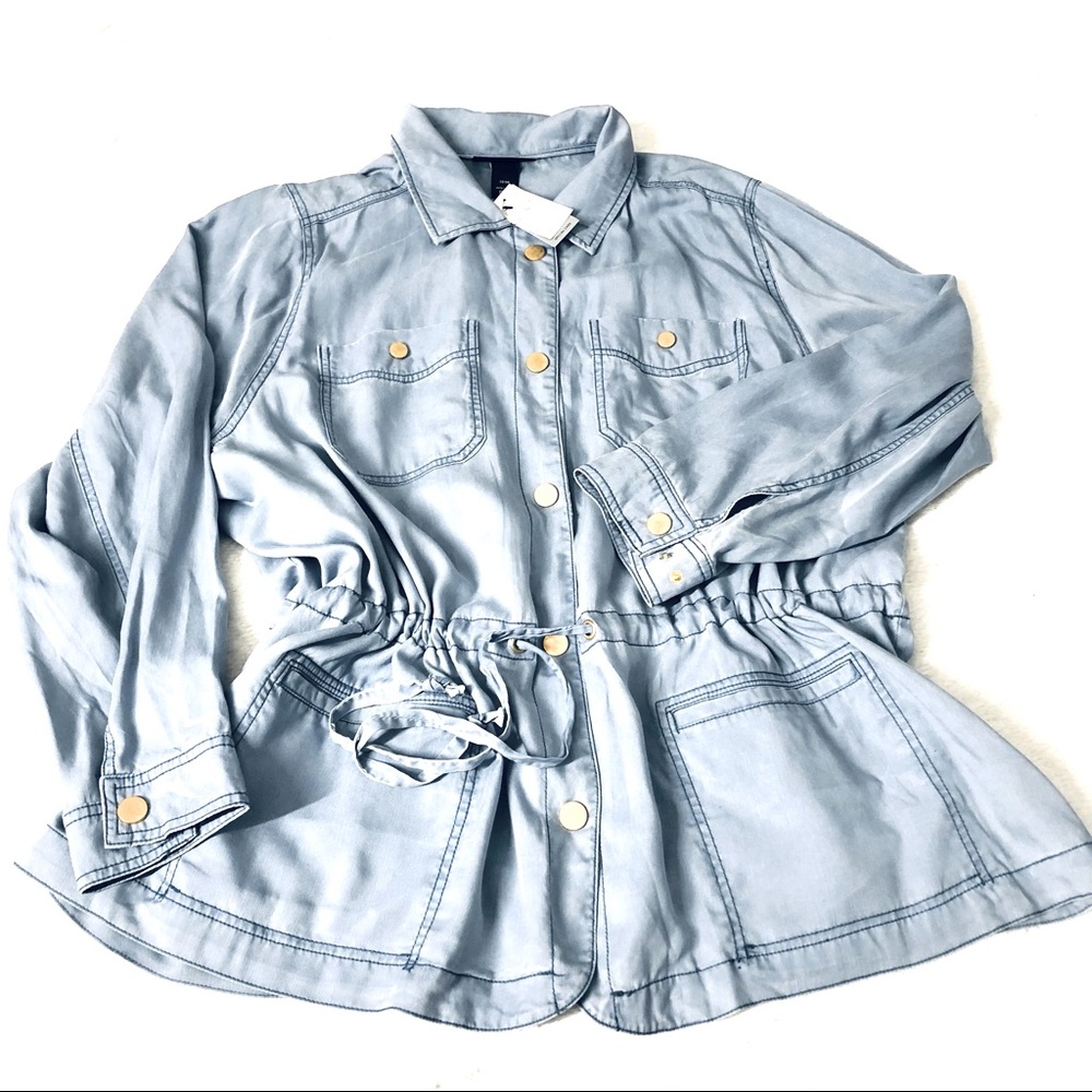 Kane Bryant Women’s Blue Denim Jacket Size 22/24